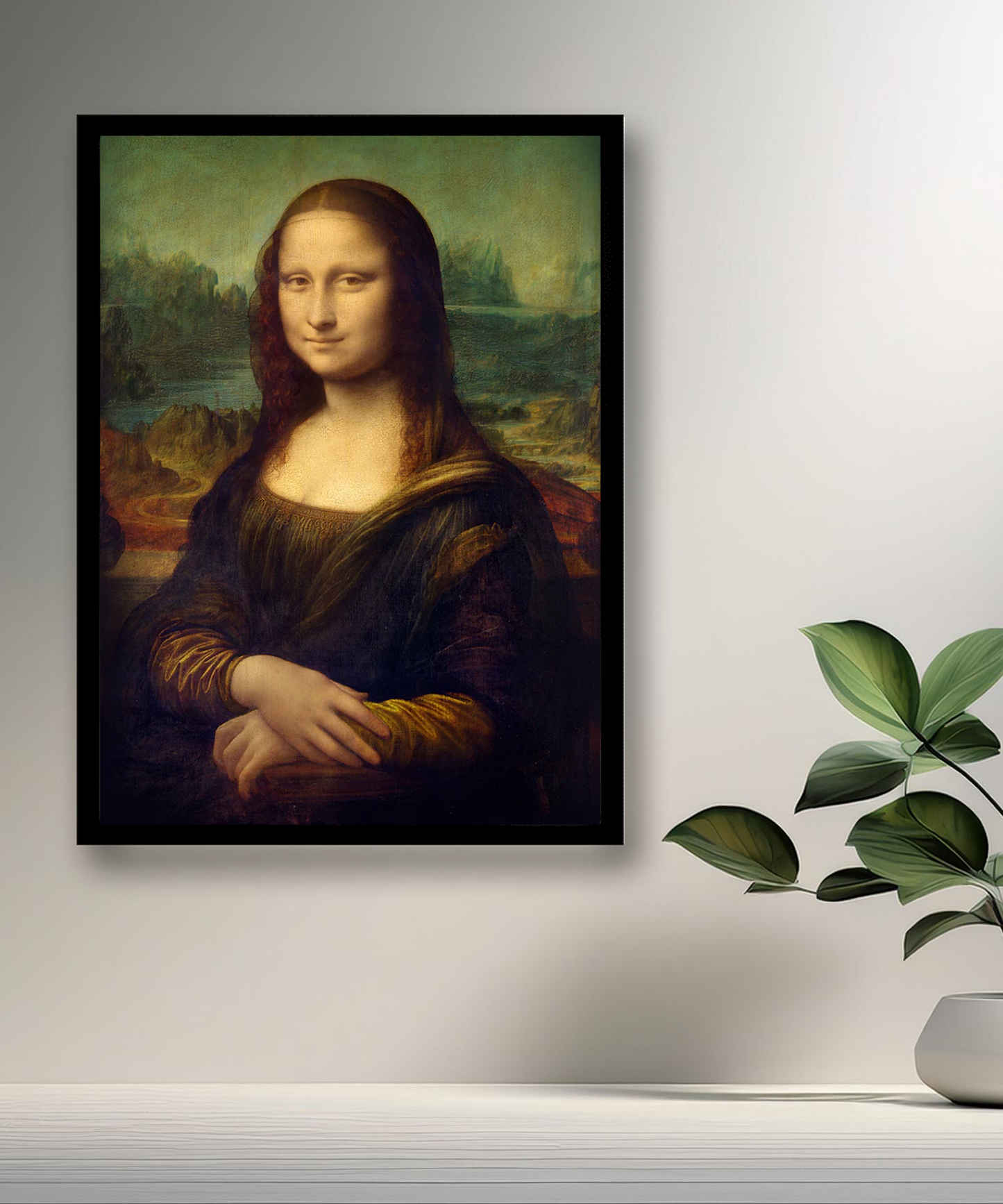 Cadre photo Mona Lisa La Joconde
