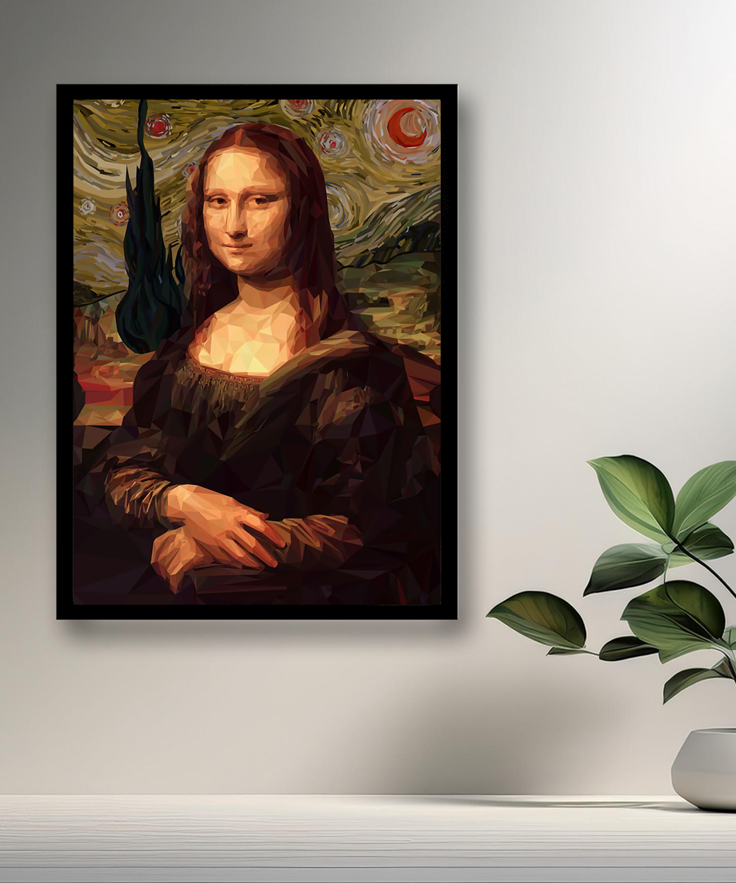 Cadre photo Mona Lisa La Joconde