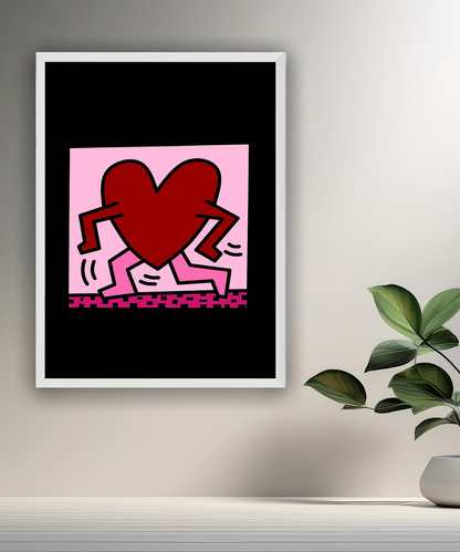 Cadre photo Keith Haring