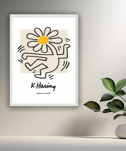 Cadre photo Keith Haring