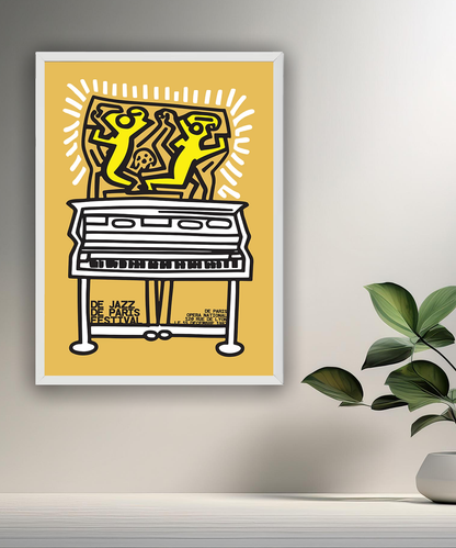 Cadre photo Keith Haring