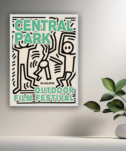 Cadre photo Keith Haring