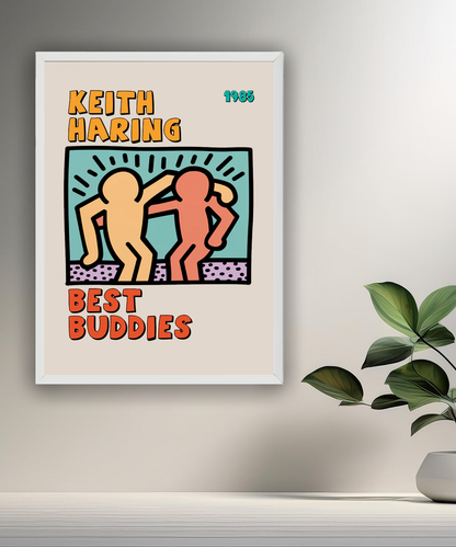 Cadre photo Keith Haring
