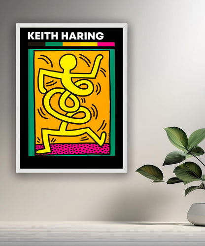 Cadre photo Keith Haring