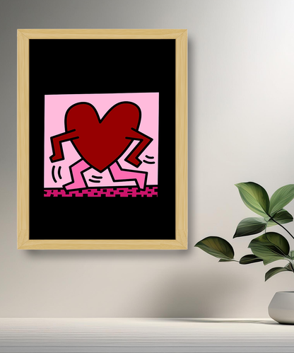 Cadre photo Keith Haring