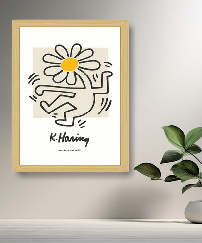 Cadre photo Keith Haring