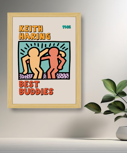 Cadre photo Keith Haring