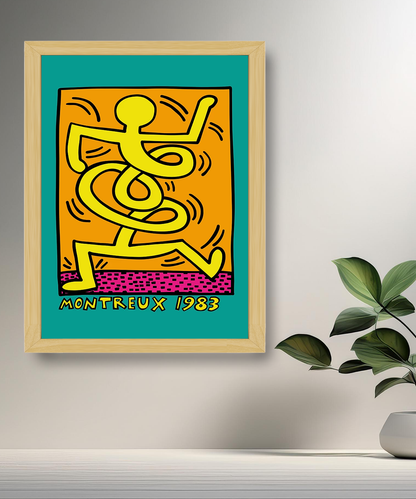 Cadre photo Keith Haring