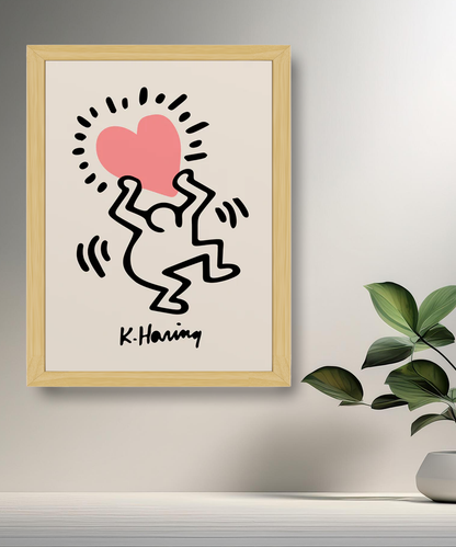 Cadre photo Keith Haring