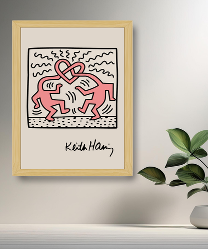 Cadre photo Keith Haring
