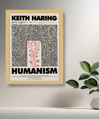Cadre photo Keith Haring