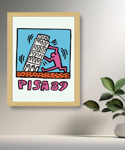 Cadre photo Keith Haring