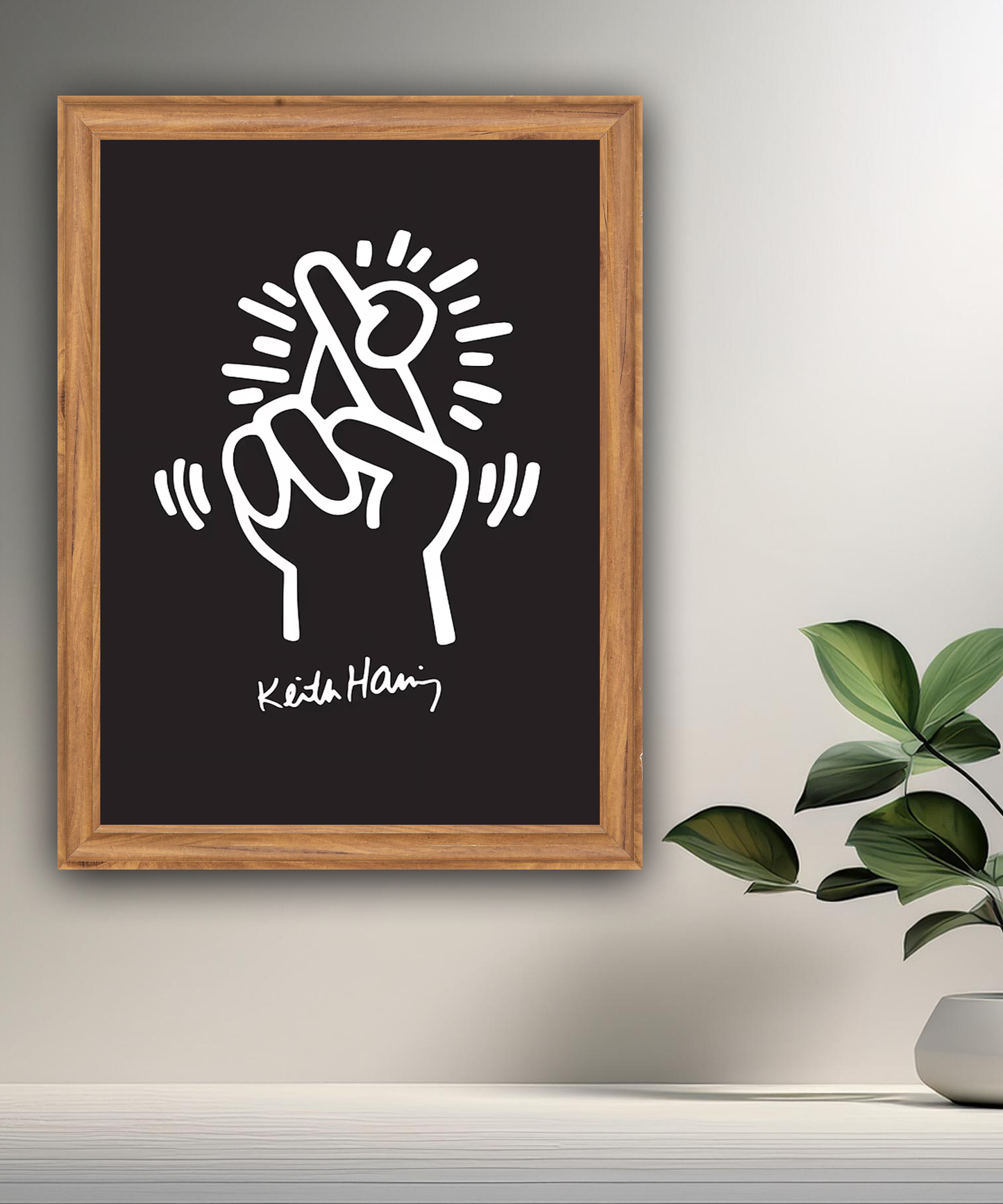 Cadre photo Keith Haring