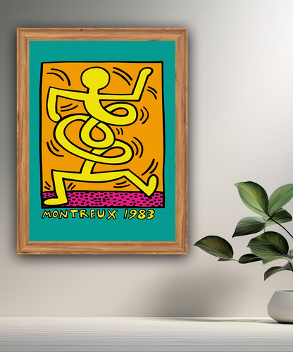 Cadre photo Keith Haring