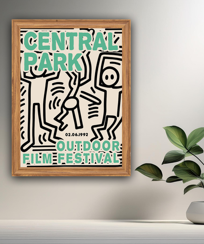 Cadre photo Keith Haring