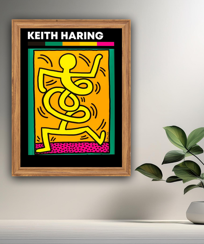Cadre photo Keith Haring