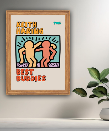 Cadre photo Keith Haring