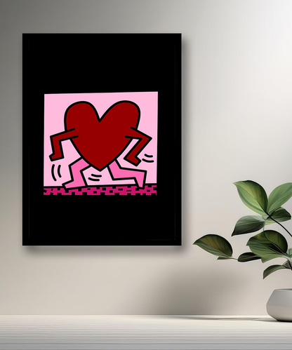 Cadre photo Keith Haring