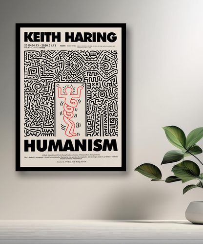 Cadre photo Keith Haring