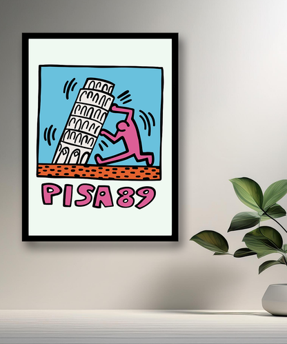 Cadre photo Keith Haring