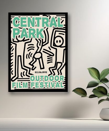 Cadre photo Keith Haring