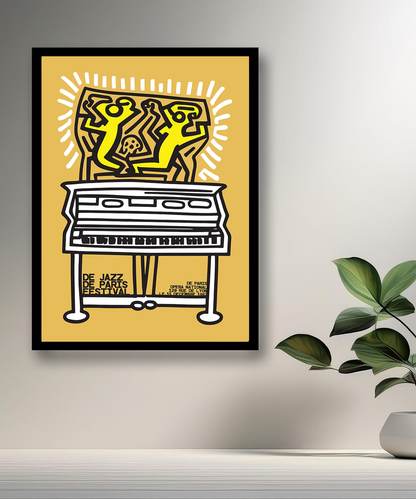 Cadre photo Keith Haring