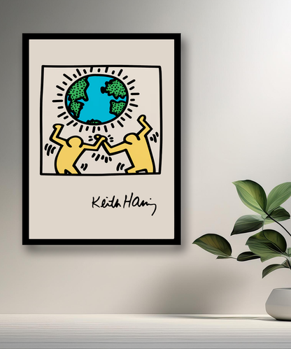 Cadre photo Keith Haring