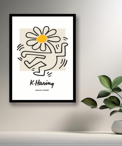 Cadre photo Keith Haring