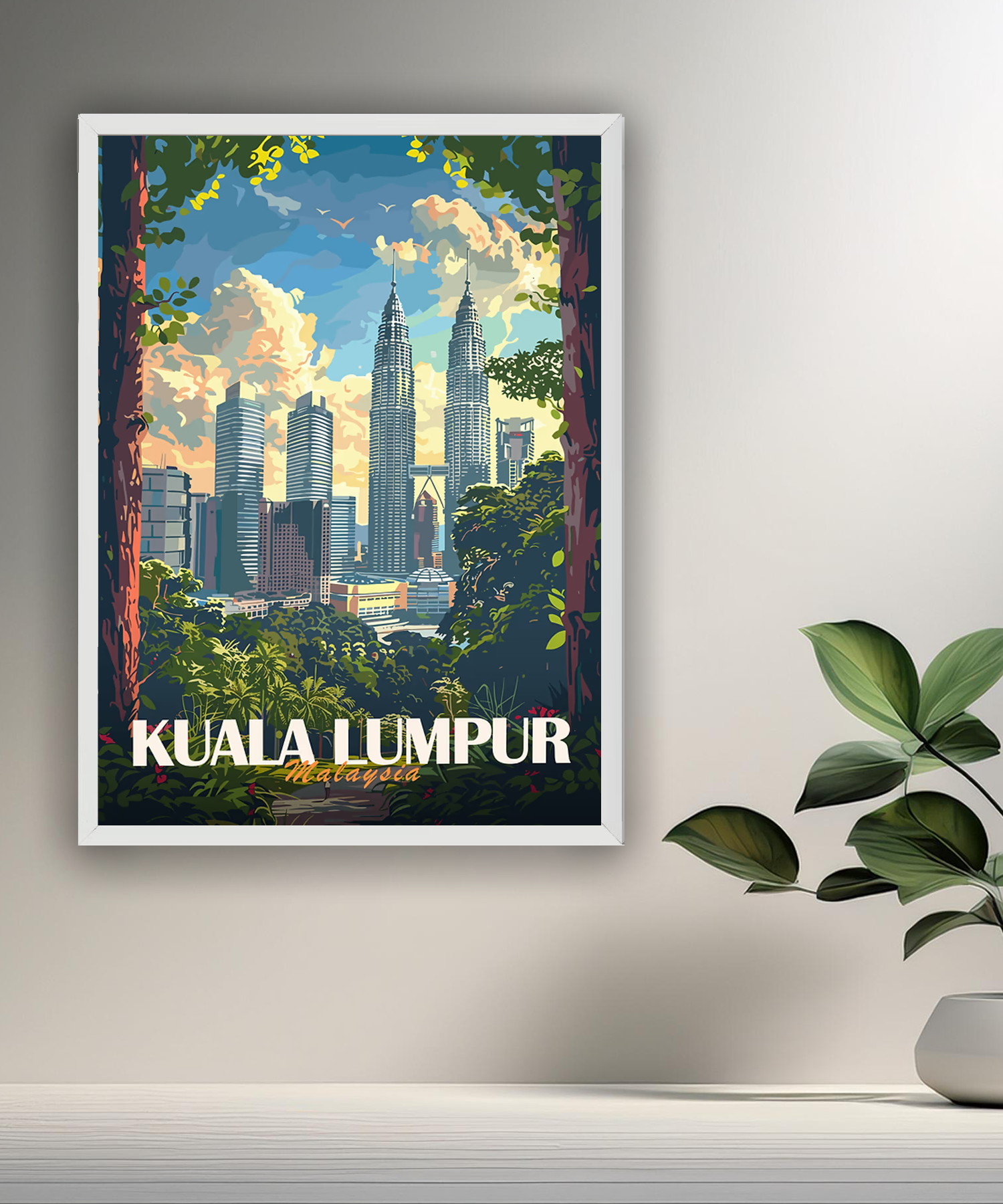 Cadre photo Kuala Lampur Malaysia