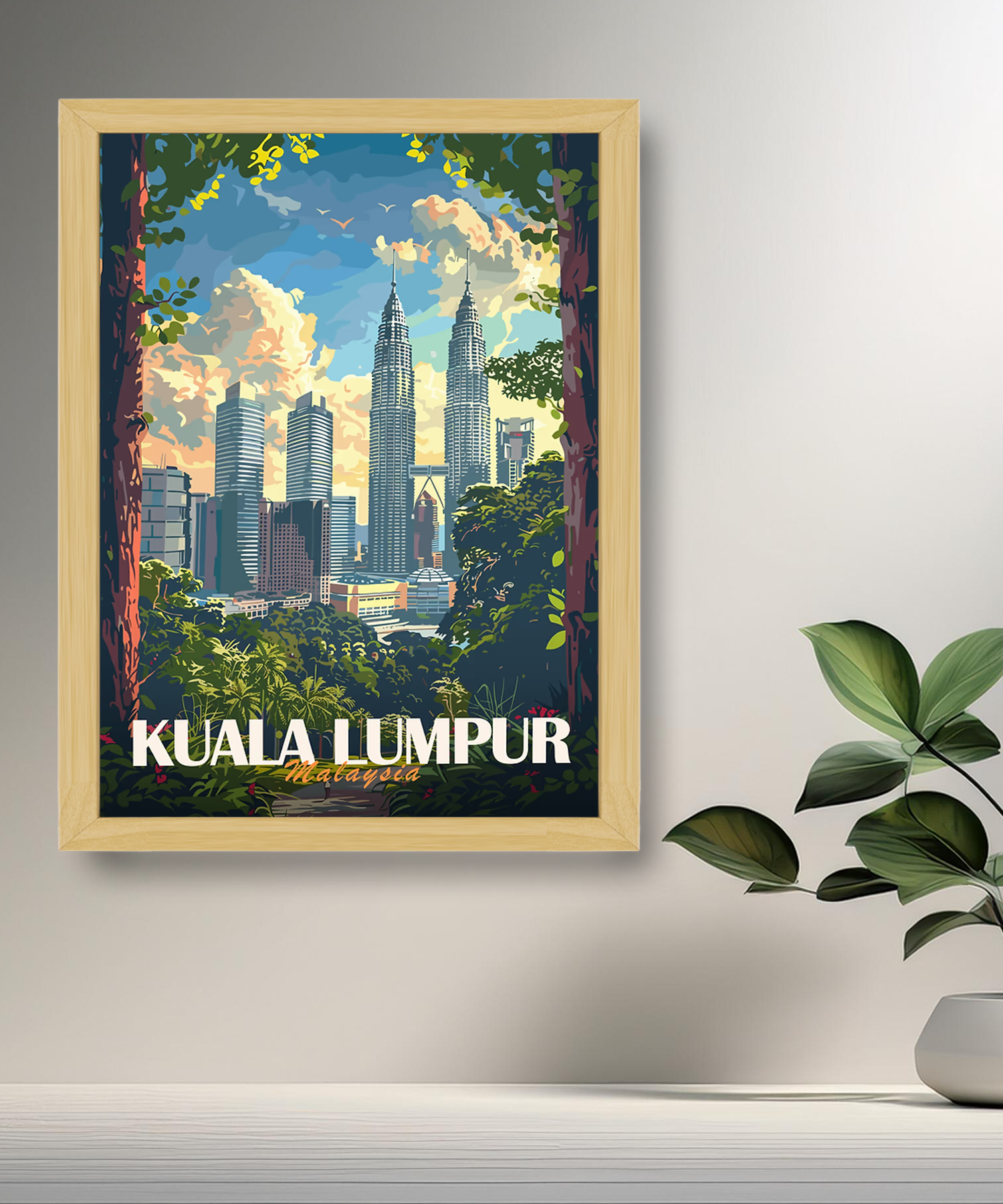 Cadre photo Kuala Lampur Malaysia