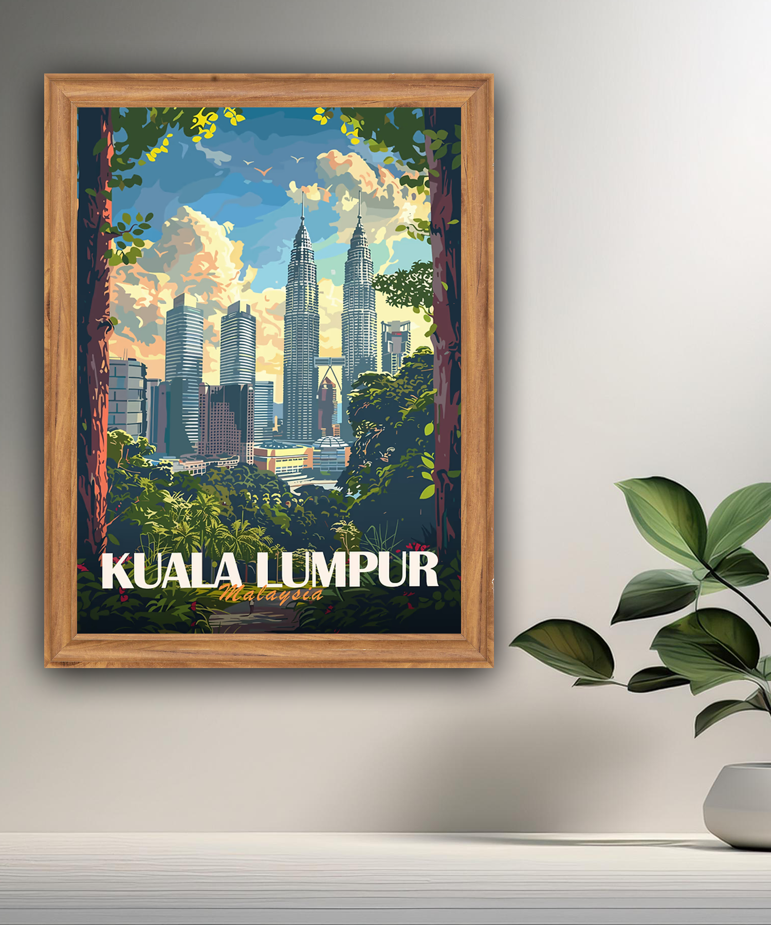 Cadre photo Kuala Lampur Malaysia