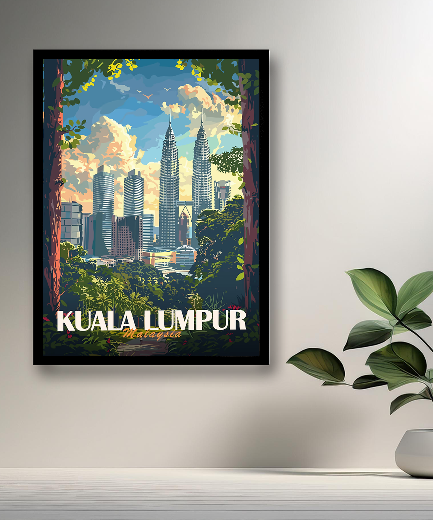 Cadre photo Kuala Lampur Malaysia