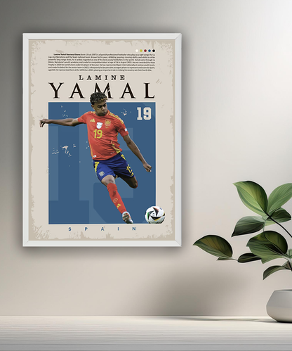 Cadre photo de Lamine Yamal
