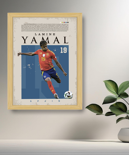Cadre photo de Lamine Yamal