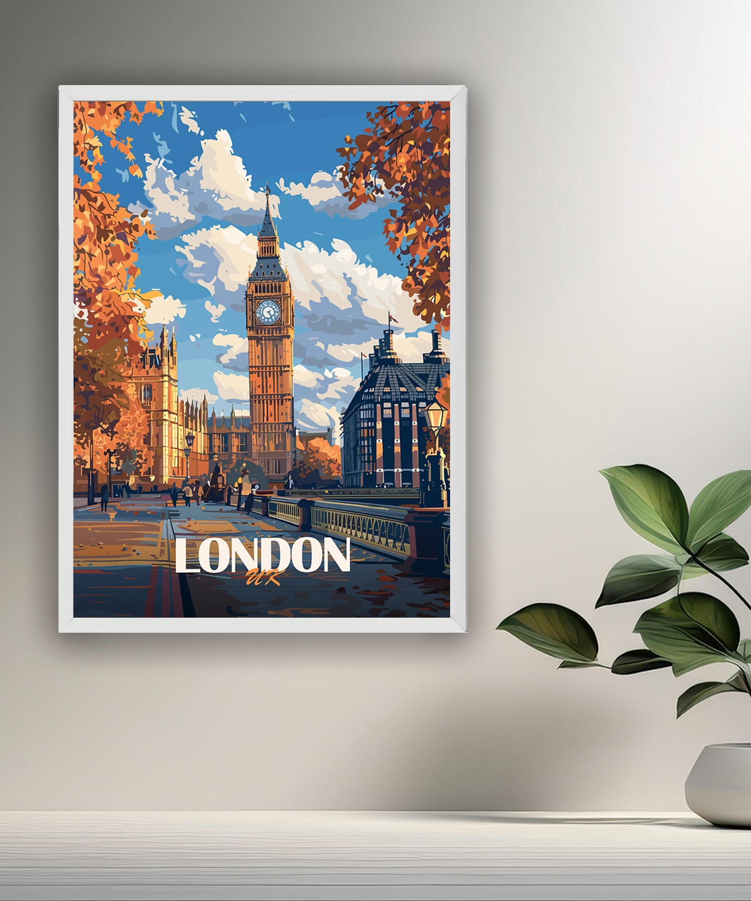 Cadre photo London UK