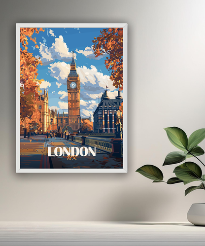 Cadre photo London UK