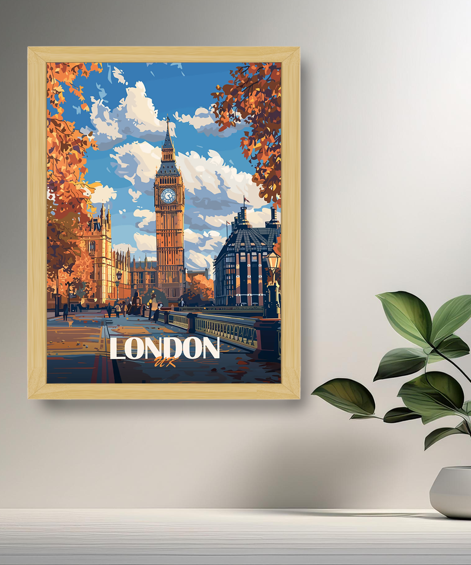 Cadre photo London UK