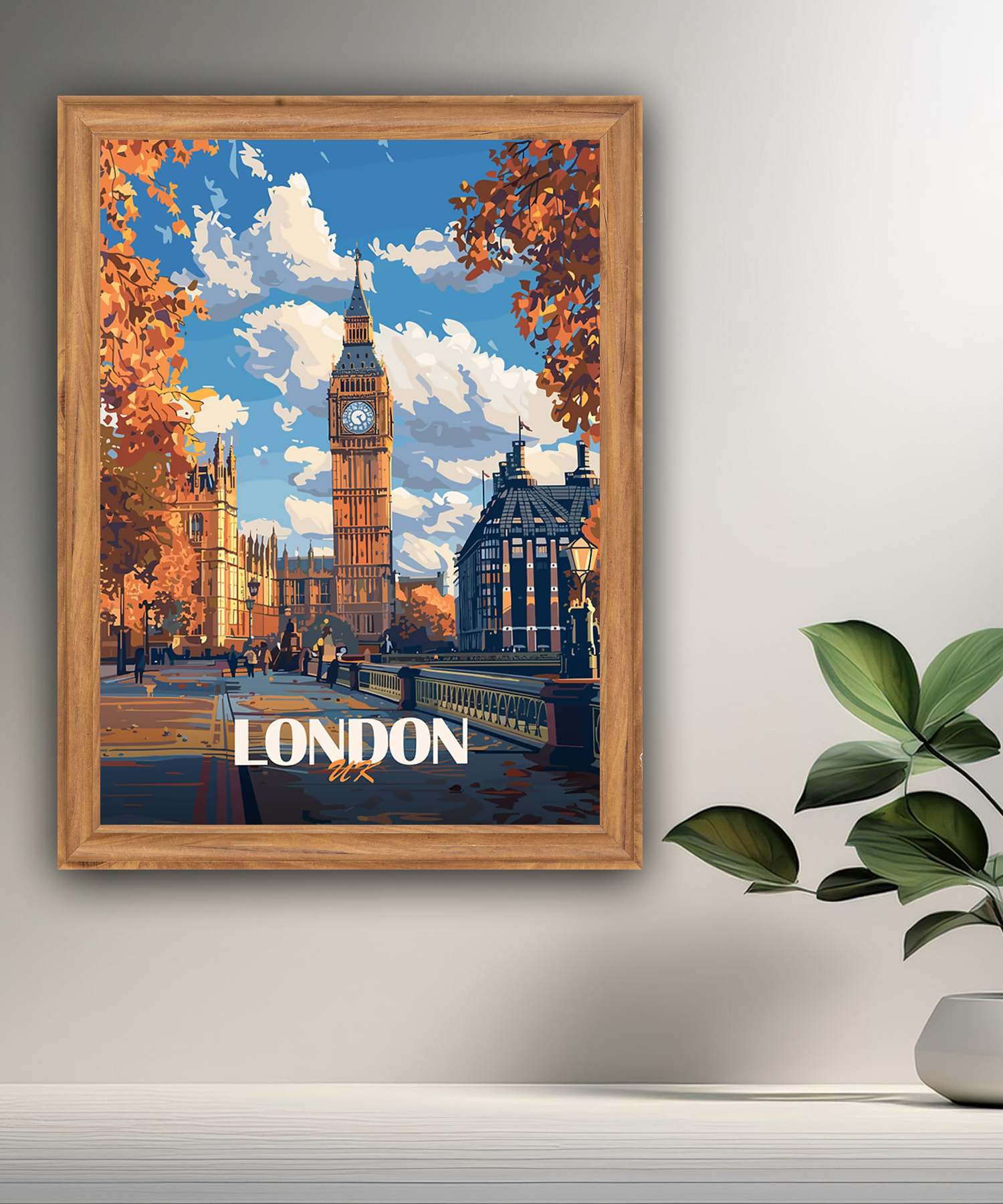 Cadre photo London UK