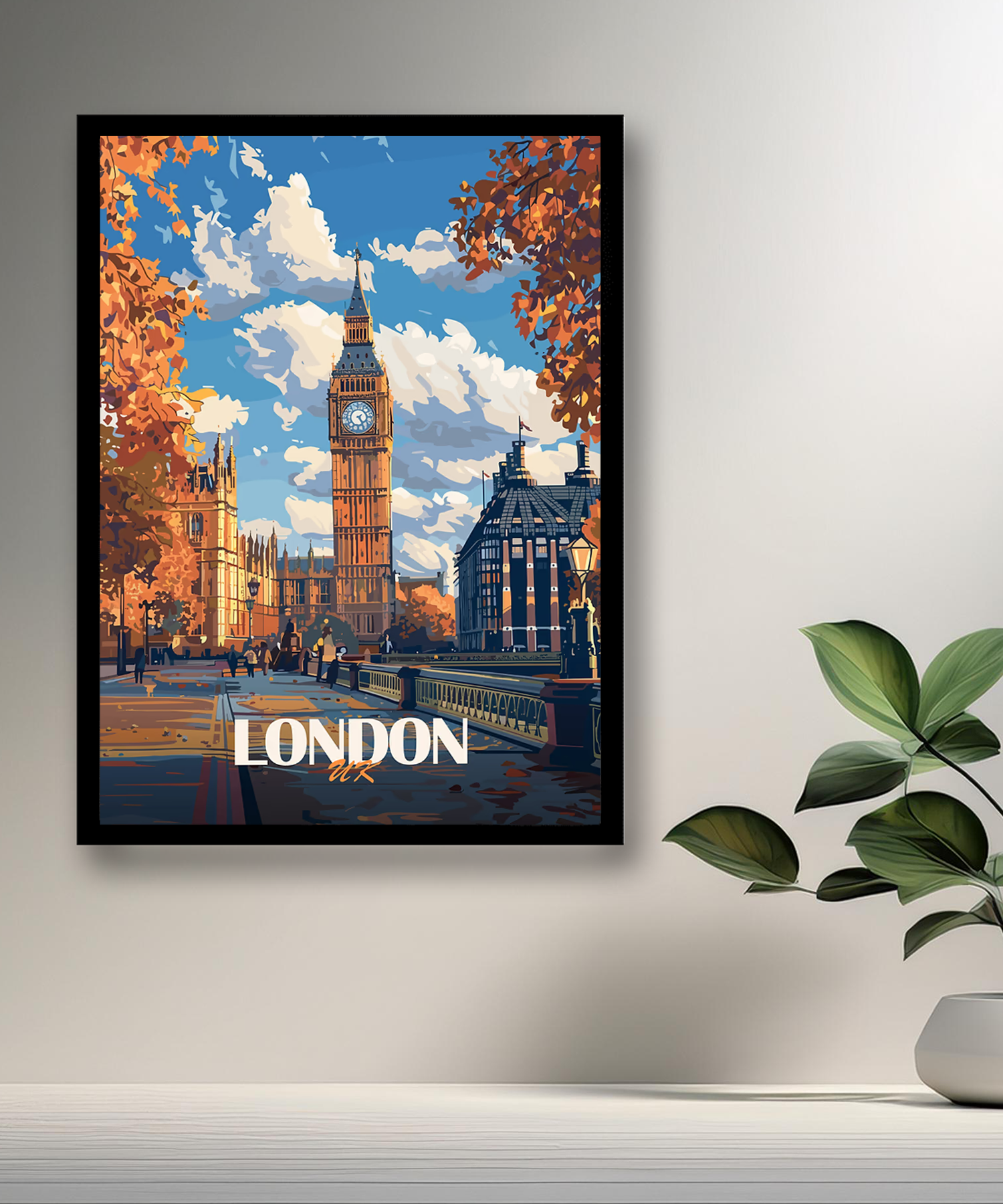 Cadre photo London UK