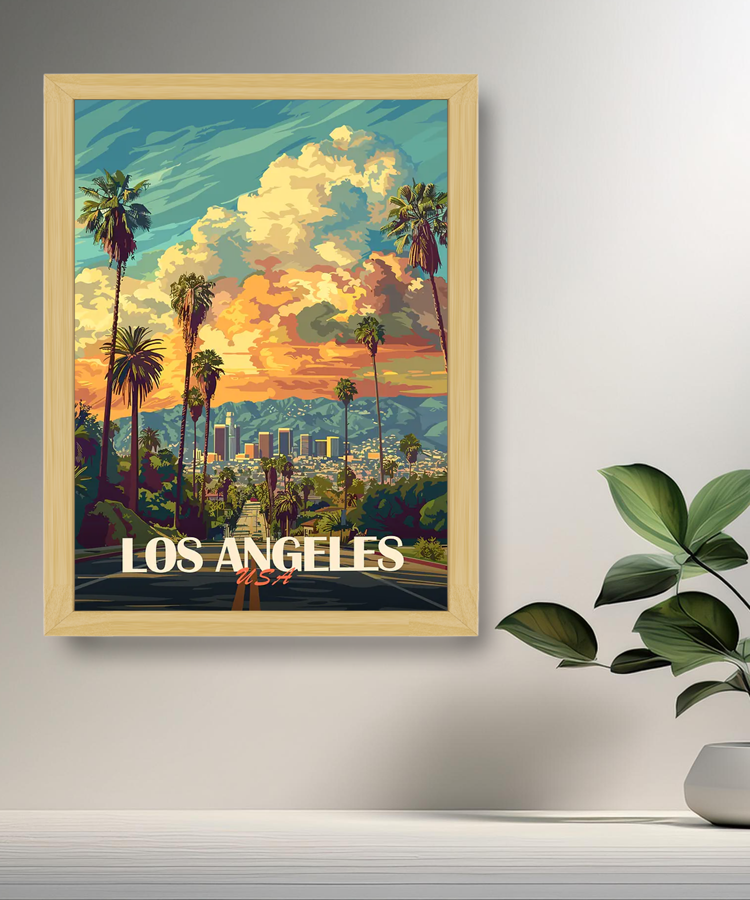 Cadre photo Los Angeles USA