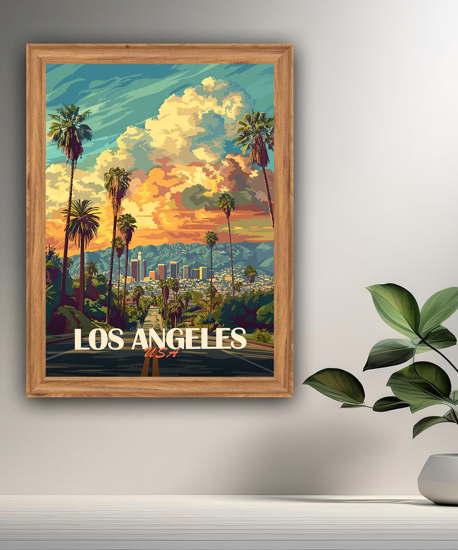Cadre photo Los Angeles USA