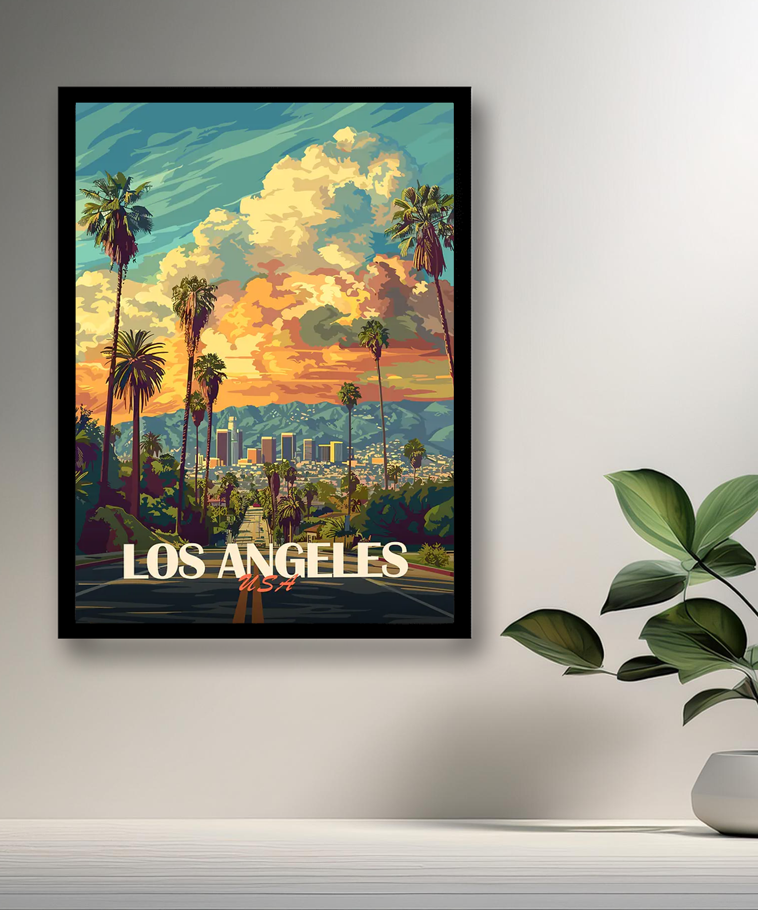 Cadre photo Los Angeles USA