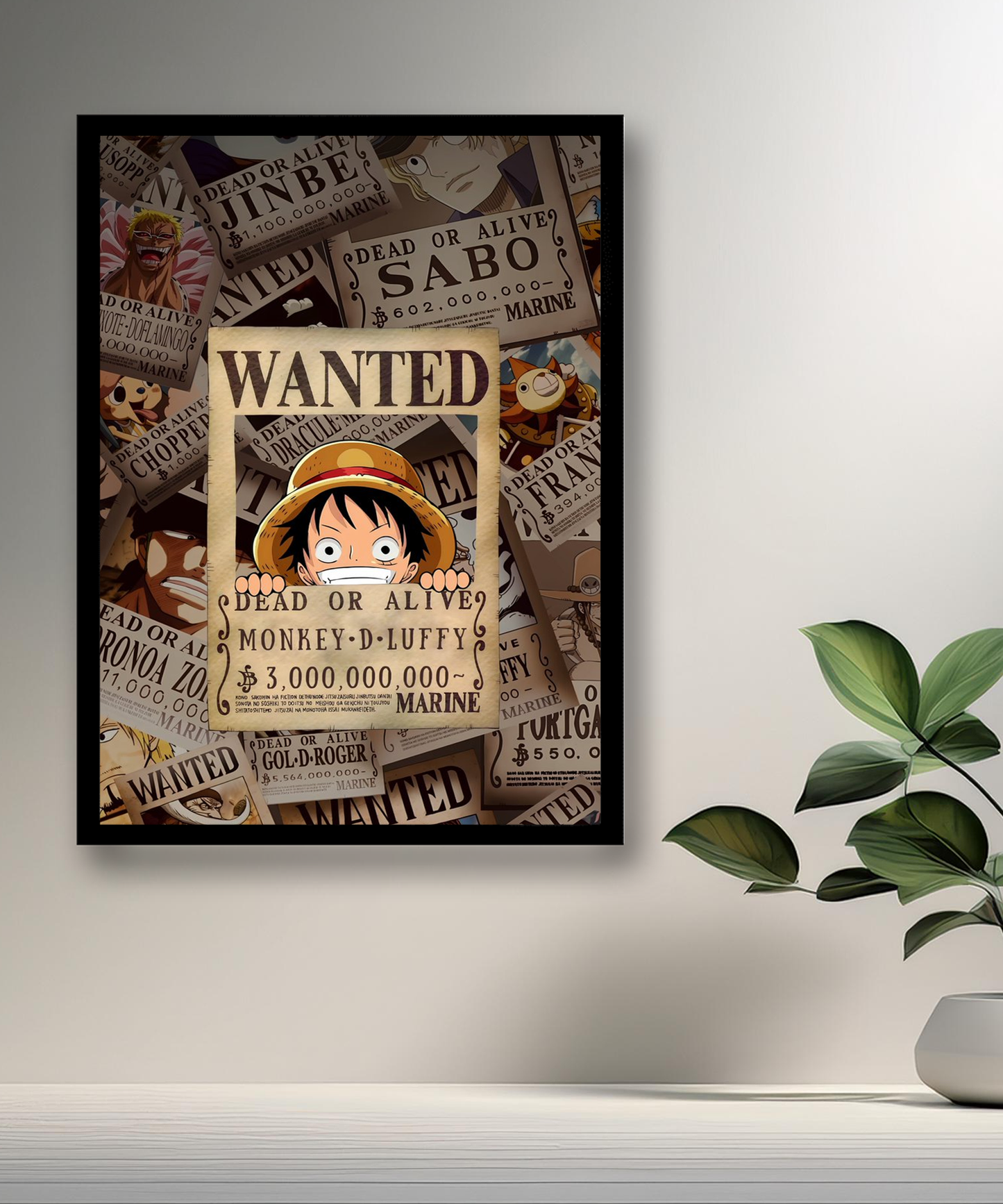Cadre photo Luffy One Piece