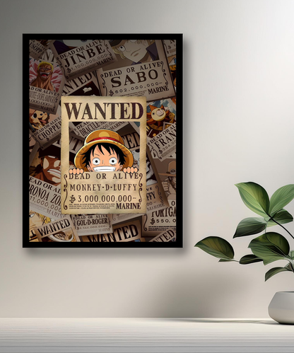 Cadre photo Luffy One Piece