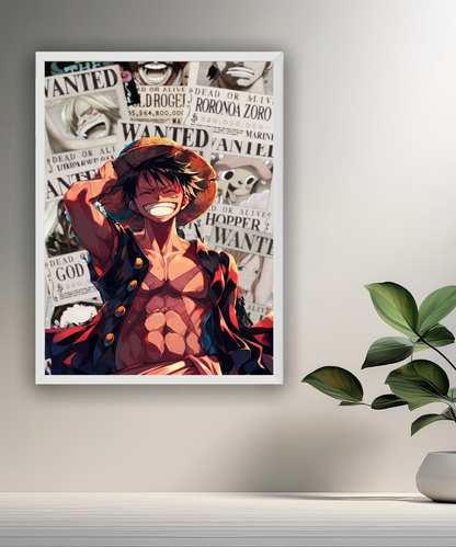 Cadre photo Luffy One Piece