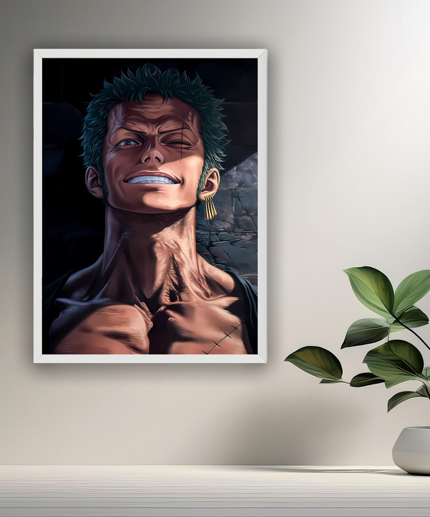 Cadre photo Zoro One Piece