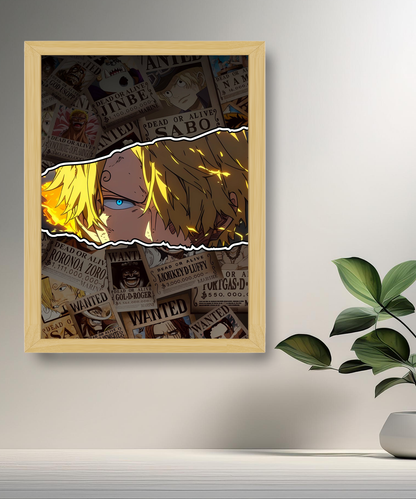 Cadre photo Sanji One Piece