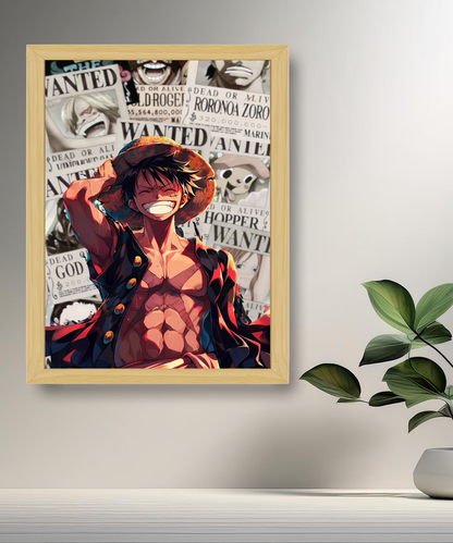 Cadre photo Luffy One Piece