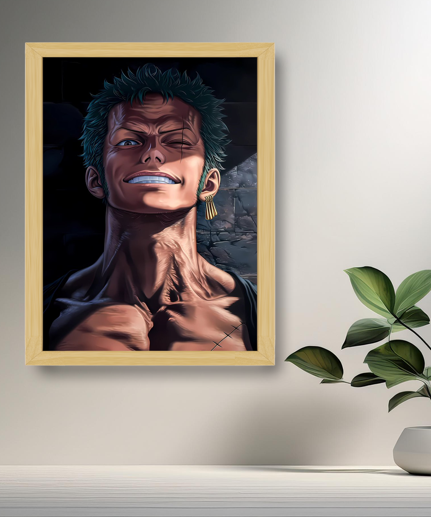 Cadre photo Zoro One Piece