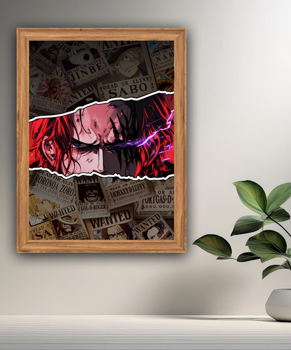 Cadre photo Shanks One Piece